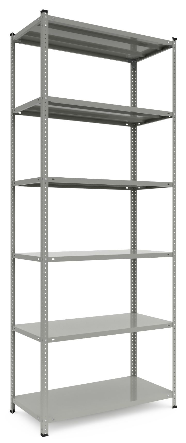Купить Стеллаж Атлант КС 2500х1200х600 Меткас, 125 кг/полку, 6 полок ...
